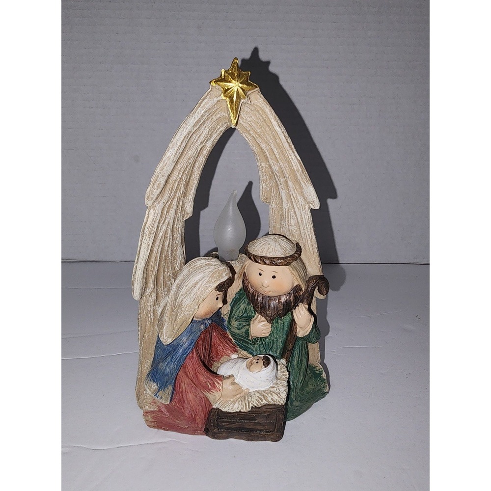Nativity light up scene‎ nightlight battery candle